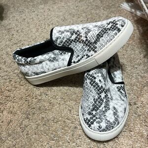 Snakeskin sneakers
